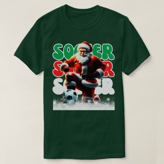 クリスマスツリークリスマス選手ボーイズ女の子男性の女性 Tシャツ (デザイン正面)