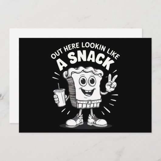 クリスマスツリーケーキみたいに素敵なところで楽しそう シーズンカード (正面/裏面)