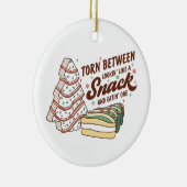 クリスマスツリーケーキ,クリスマスクッキー セラミックオーナメント (右)