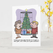 クリスマスツリーケージ カード (黄色い花)