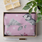 クリスマスツリーサンタ帽子ウィンターフローラクリスマス 薄葉紙 (ギフト)