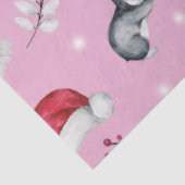 クリスマスツリーサンタ帽子ウィンターフローラクリスマス 薄葉紙 (詳細)