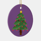 クリスマスツリーサンダーコーブ セラミックオーナメント (右)