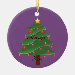 クリスマスツリーサンダーコーブ セラミックオーナメント