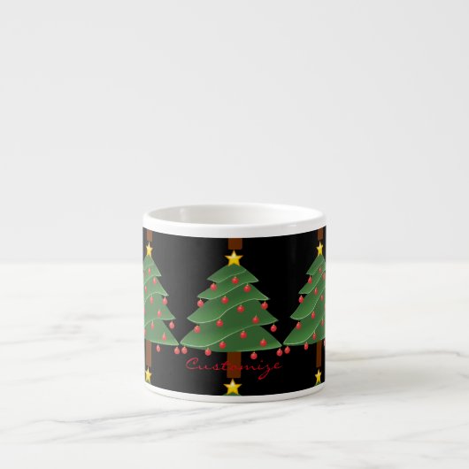 クリスマスツリーサンダー_コーブ エスプレッソカップ (正面)