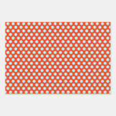 クリスマスツリーショッピングラッピング紙セット3 ラッピングペーパーシート (正面3)