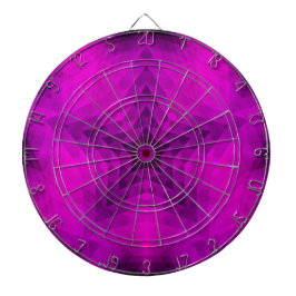 クリスマスツリーシルエット&パープルスターグラデーション ダーツボード