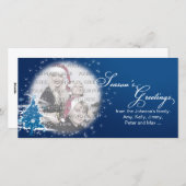 クリスマスツリーシーズンの挨拶 シーズンカード (正面/裏面)