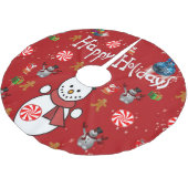 クリスマスツリースカート (アングル)