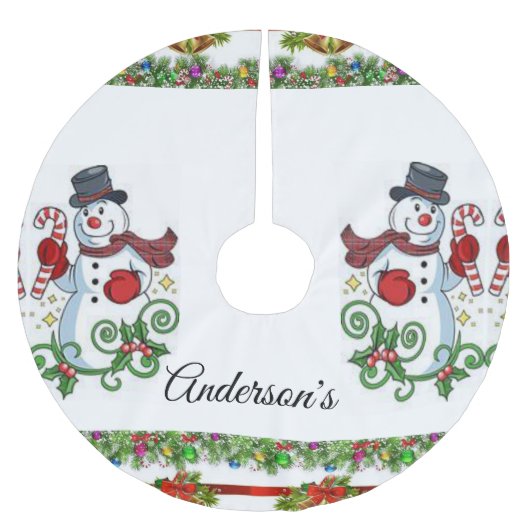 クリスマスツリースカート (正面)