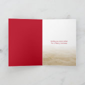 クリスマスツリースケッチインビーチ砂 カード (内部)