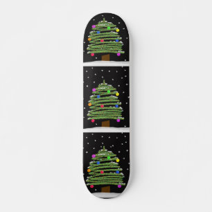 クリスマスツリースケートボード スケートボード