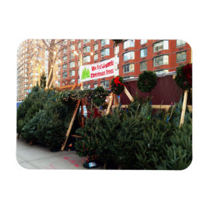 クリスマスツリースタンドアッパーウエストサイドニューヨーク マグネット