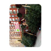 クリスマスツリースタンドアッパーウエストサイドニューヨーク マグネット (縦)