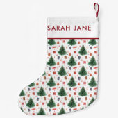 クリスマスツリーストッキング スモールクリスマスストッキング (裏面)