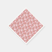 クリスマスツリースナックケーキ紙プレート スタンダードカクテルナプキン (角)