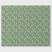 クリスマスツリースナックケーキ ラッピングペーパー (フラット)