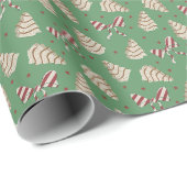 クリスマスツリースナックケーキ ラッピングペーパー (ロールコーナー)