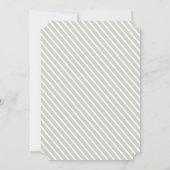 クリスマスツリースノーグローブ金ゴールドホリデーオープンハウス 招待状 (裏面)