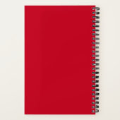 クリスマスツリースパイラルノート ノートブック (裏面)