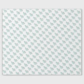 クリスマスツリーズキニアート ラッピングペーパー (フラット)