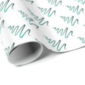 クリスマスツリーズキニアート ラッピングペーパー (ロールコーナー)