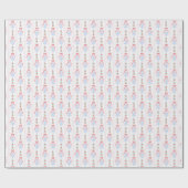 クリスマスツリーズクリスマスラッピング紙 ラッピングペーパー (フラット)