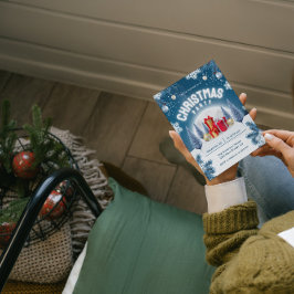 クリスマスツリーズクリスマス 招待状