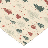 クリスマスツリーズクロスのテーブルランナー ショートテーブルランナー (コーナー)