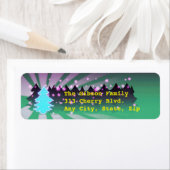 クリスマスツリーズシェードオブグリーン住所 シール (インサイチュ)