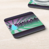 クリスマスツリーズシェード・オブ・グリーン コースター (左側)