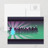 クリスマスツリーズシェード・オブ・グリーン シーズンポストカード (正面/裏面)