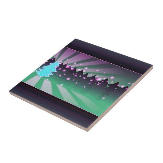 クリスマスツリーズシェード・オブ・グリーン タイル (側面)