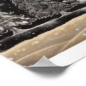 クリスマスツリーズシャルボードスタイル ポスター (角)