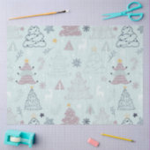 クリスマスツリーズトナディアキャンディーキャンセクリスマス 薄葉紙 (クラフト)