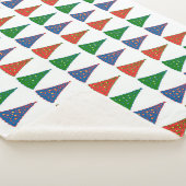 クリスマスツリーズトリカラー シェルパブランケット (3/4)