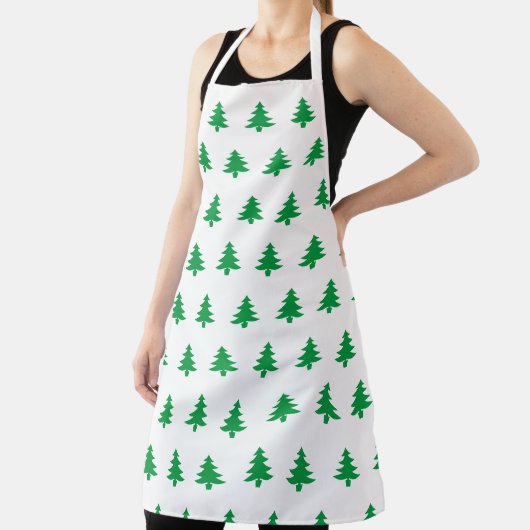 クリスマスツリーズホリデーエプロン エプロン (インサイチュ)