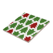 クリスマスツリーズホリデーパターン タイル (側面)