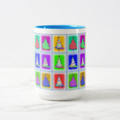 クリスマスツリーズマグ ツートーンマグカップ (中央)