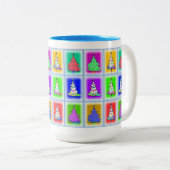 クリスマスツリーズマグ ツートーンマグカップ (正面右)