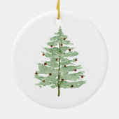 クリスマスツリーセラミッククリスマスオーナメント セラミックオーナメント (裏面)