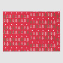 クリスマスツリーティッシュペーパー