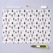 🎄クリスマスツリー🎾テニスラケット 薄葉紙 (クラフト)