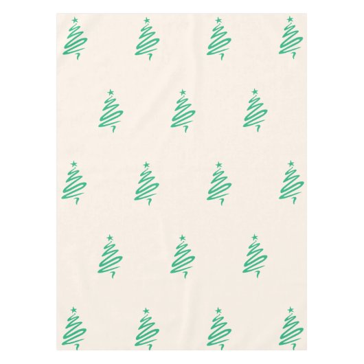 クリスマスツリーテーブルクロス テーブルクロス (正面)