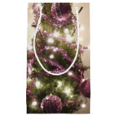 クリスマスツリーデコレーションライトフェスティバル抱き枕 スモールペーパーバッグ (正面)