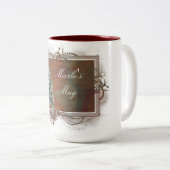 クリスマスツリーデザイン1 – マグカップ (正面右)