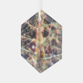 クリスマスツリーハウスオーナメント ガラスオーナメント (正面左)