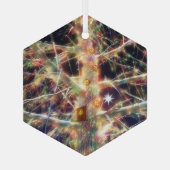 クリスマスツリーハウスオーナメント ガラスオーナメント (裏面)