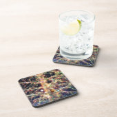 クリスマスツリーハウスコルクコースター コースター (右側)