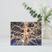 クリスマスツリーハウスポストカード ポストカード (スタンド正面)